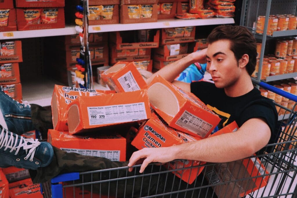 showing an unhappy user when you build an ecommerce app without a smooth checkout process