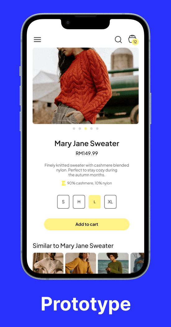 example of prototype in mobile app development