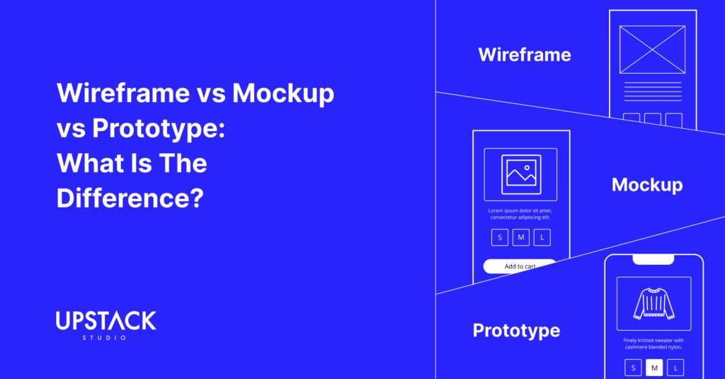 wireframe mockup prototype