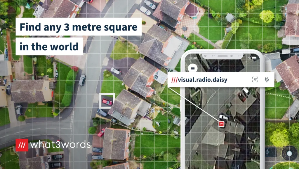 What3Words geocoding app