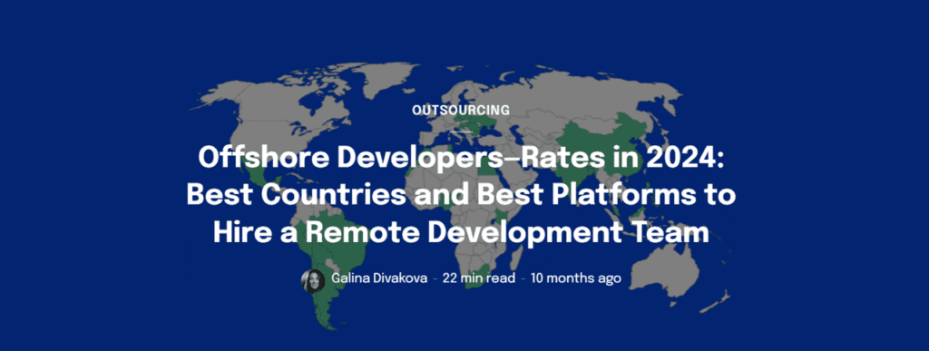 best coutries to hire offshore developers