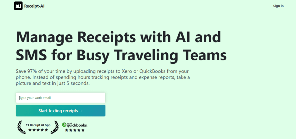 Micro SaaS Ideas to make money receiptai