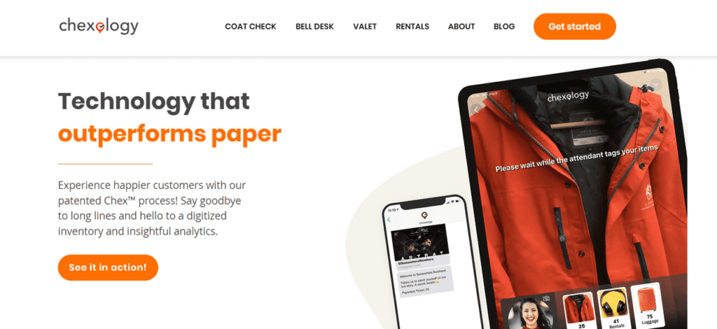 coat rental app