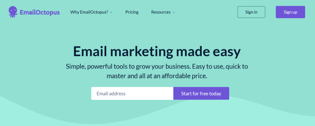 best saas ideas emailoctopus