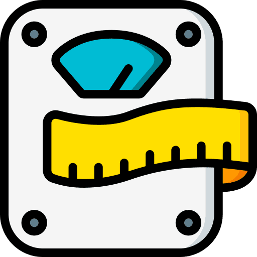 scales and tape to symbolize custom weight loss management app