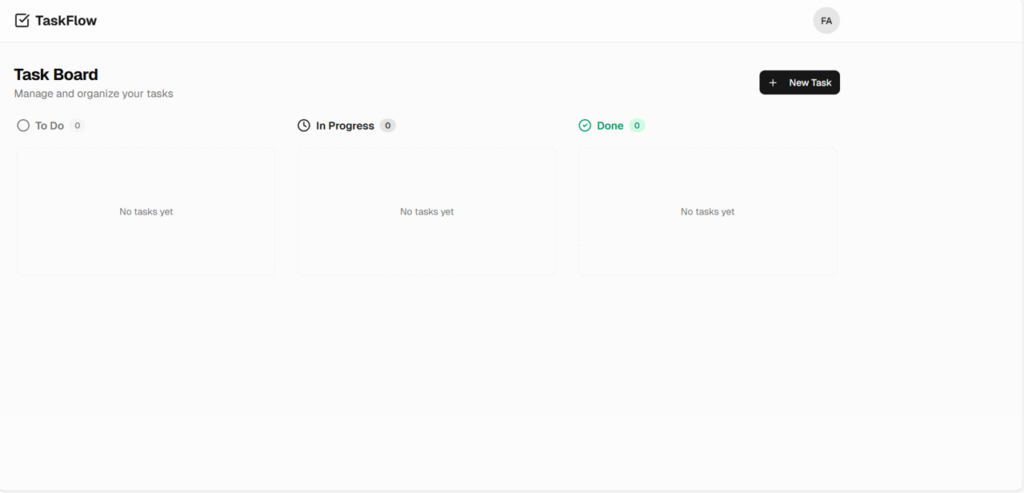 screenshot of vibe coded app on v0 by vercel